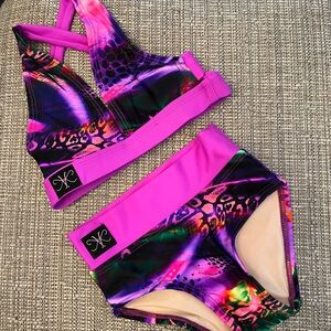 Kandi Couture Pink Bikini Set